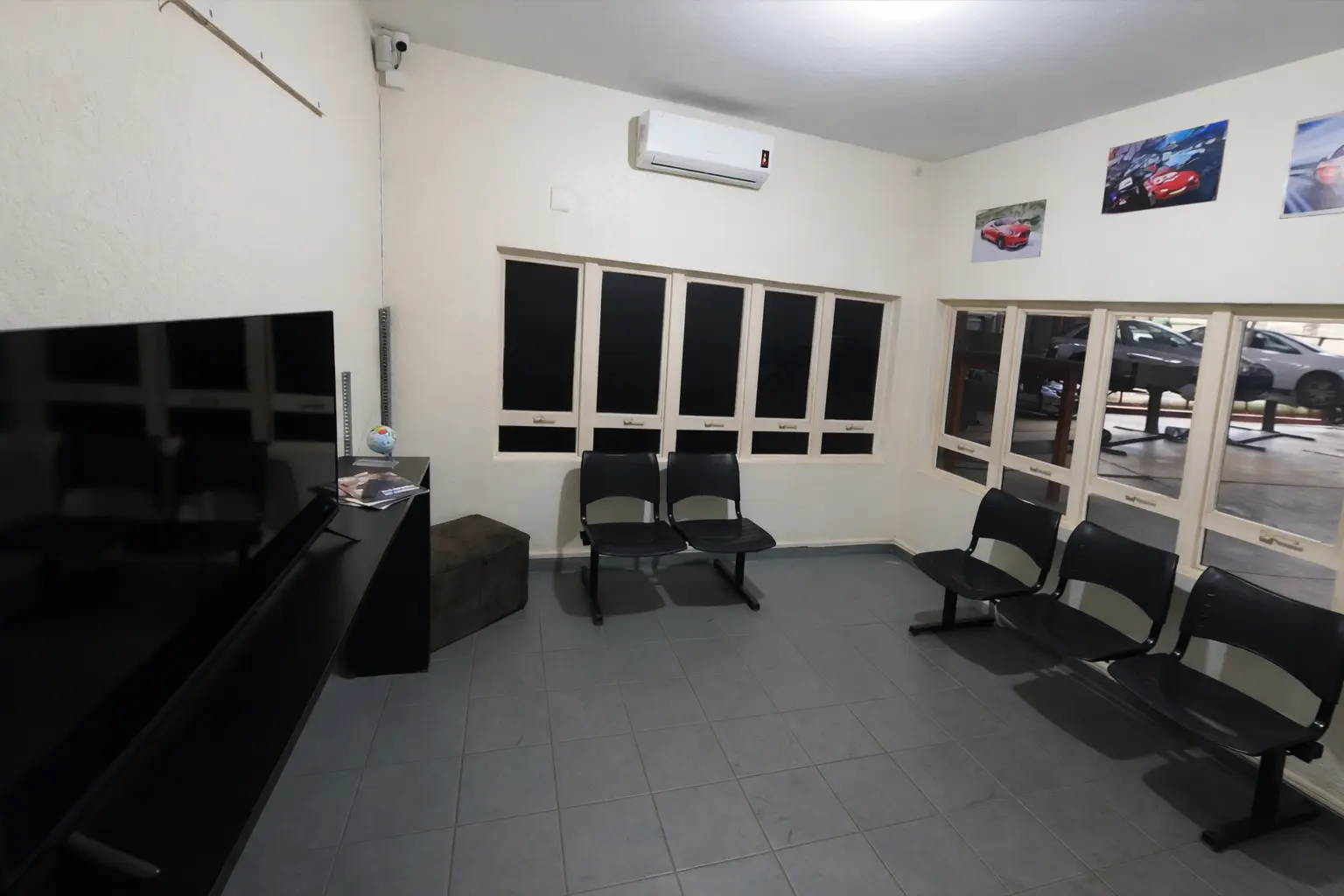 Sala de espera da Del Rosso Fiúsa